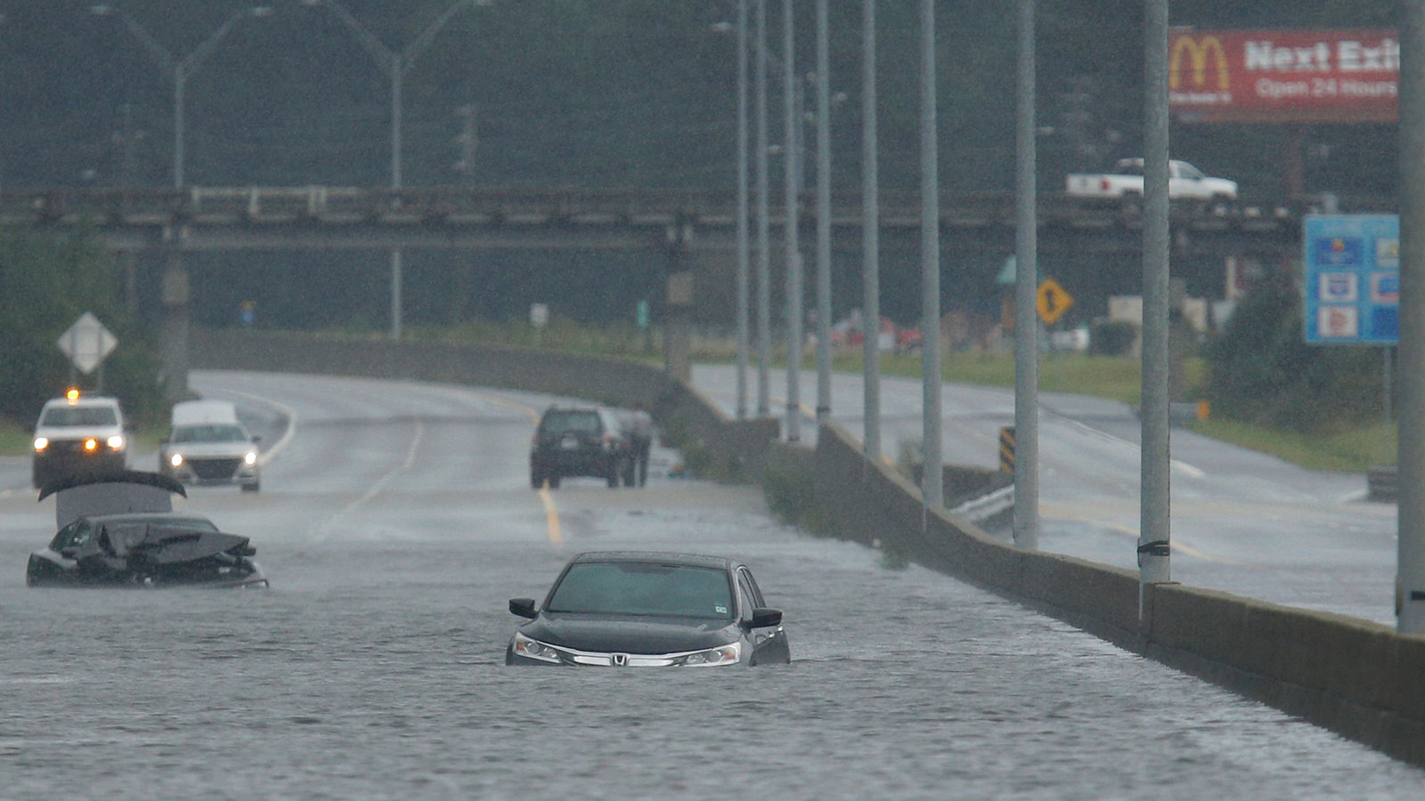 Collecting supplies, donations for Hurricane Florence victims